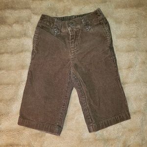 Janie and Jack boys Corduroy pants size 6-12 month